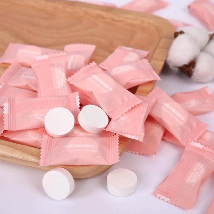 Khăn giấy nén dạng viên
