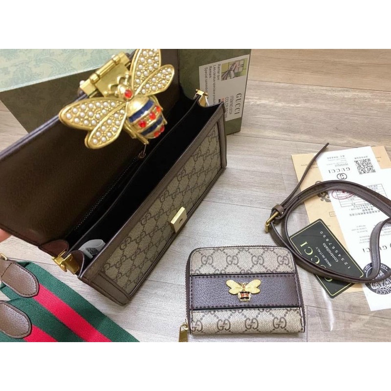 Set túi con ong kèm ví nhỏ