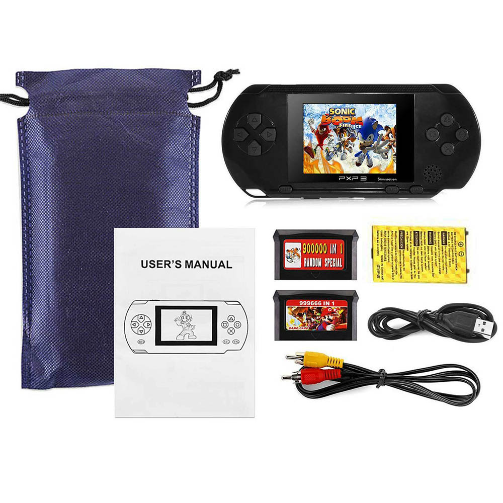 Máy chơi game Pxp 3 16 Bit 150 + trò chơi cầm tay cho bé