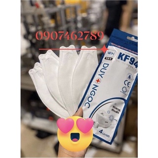 Khẩu trang kf94 duy ngọc thùng 300 cái 30 gói