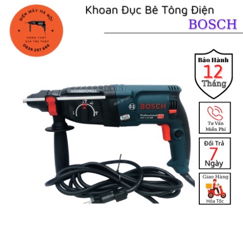 Máy Khoan Đục Bê Tông 3 Chế Độ 2 - 26 Cam kết 100% Ruột Đồng Máy Khỏe Chạy Êm Bền Hàng Loại 1
