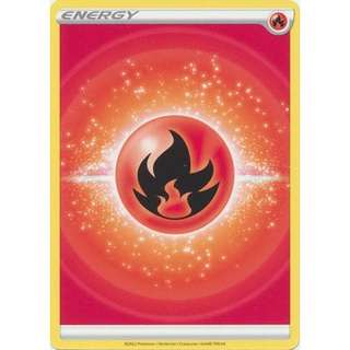 Thẻ bài pokemon fire energy - 2022