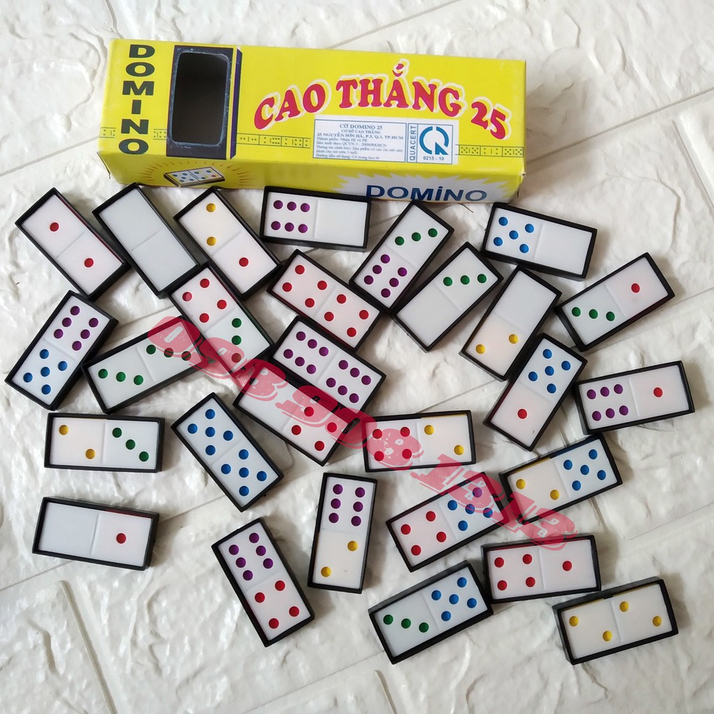 Đồ chơi cờ domino bằng nhựa cứng ✓giá rẻ ✓vui nhộn