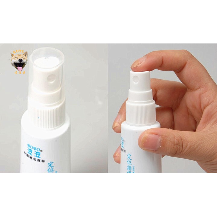 Lọ xịt BoBo giúp huân luyện chó mèo thú cưng đi vệ sinh đúng chỗ 60ml