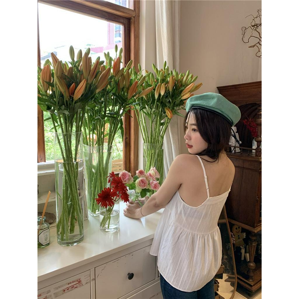 Áo Lót Cotton Phối Ren Xinh Xắn Dành Cho Nữ 51519