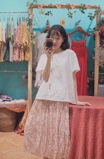 Chân váy hoa nhí 🌸