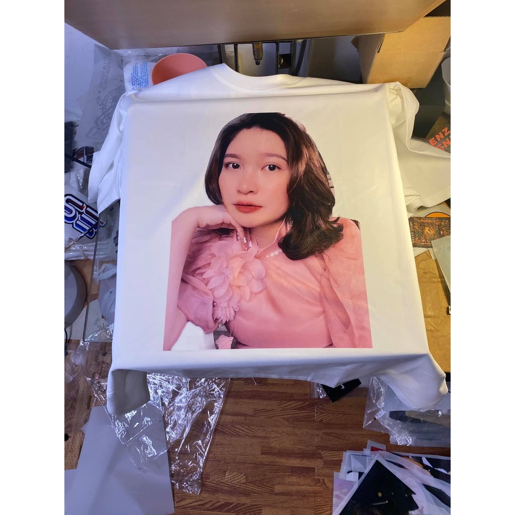 Áo Cotton in hình theo yêu cầu | Chất vải Cotton dày dặn Oversize nam nữ