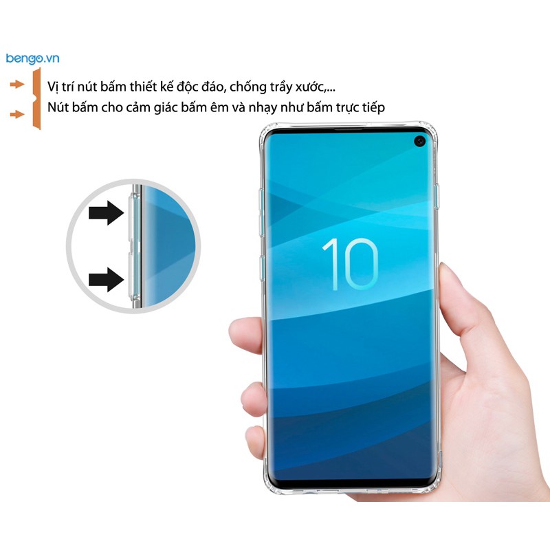 Ốp lưng Samsung Galaxy S10 Nillkin TPU Nature