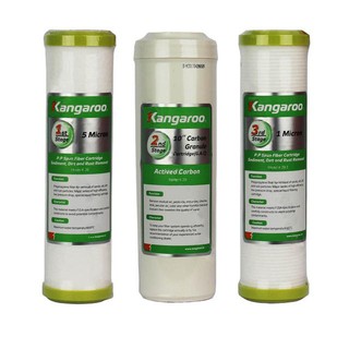 Bộ 3 lõi lọc nước Kangaroo chính hãng