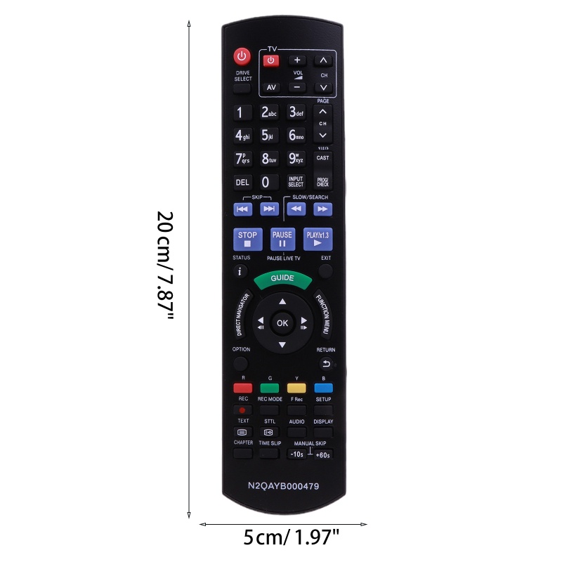Điều Khiển Từ Xa Chống Thất Lạc Cho Panasonic N2QAYB000479 N2qayb N2QAYB000475 Máy Nghe NhạC Blu-Ray DMRBW780GL DMR-BW780