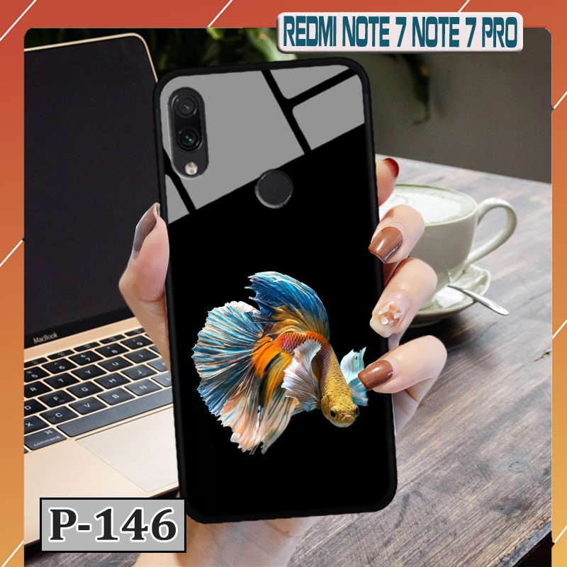 Ốp Xiaomi Redmi Note 7/ Note 7pro - lưng kính in hình 3D