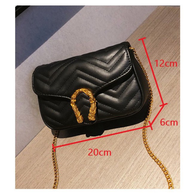 Túi xách nữ, túi đeo chéo khóa đồng  hình móng ngựa cao cấp trẻ trung thanh lịch TX23  - Chip Xinh