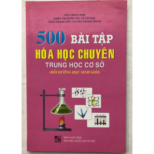 Sách - 500 Bài tập Hoá học chuyên trung học cơ sở