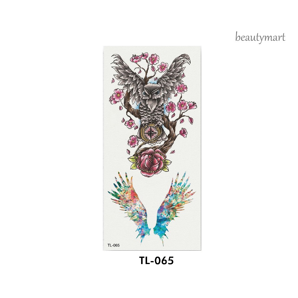 [Hàng mới về] Hình xăm tạm thời hình dreamcatcher cá vàng hoa