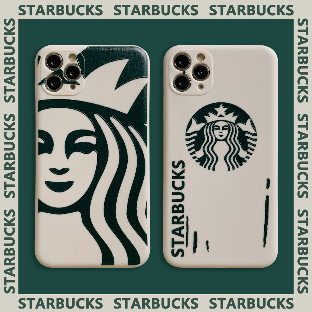 STARBUCKS Ốp Lưng Silicon Chống Sốc In Hình Starbuck Cho Iphone 12pro Max 12mini 11pro Max Xs Max Xr Se 2020 7 8 Plus