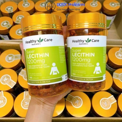 Viên Uống Mầm Đậu Nành Healthy Care Super Lecithin, Giúp Đẹp Da, Tăng Vòng 1, Cân Bằng Nội Tiết Tố Duocphamhn92 100 viên