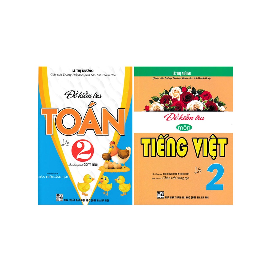 Sách - Combo Đề Kiểm Tra Toán - Tiếng Việt Lớp 2