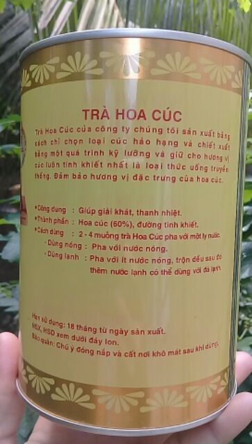 Trà Hoa cúc Hán Linh ( hộp 400gr)