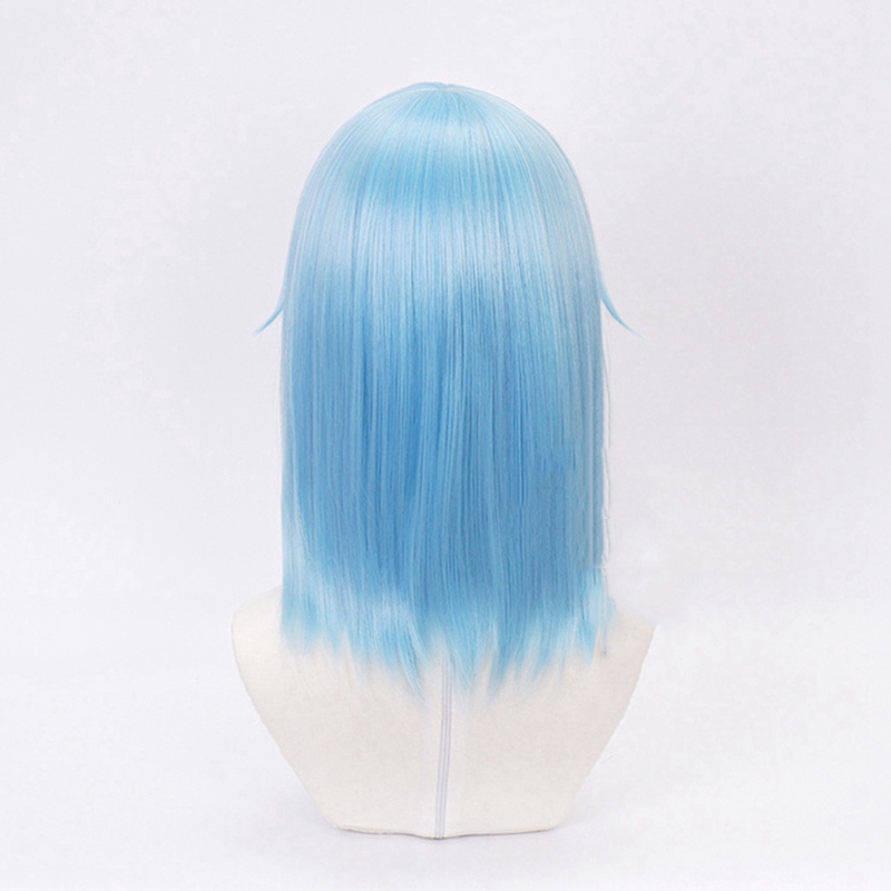 Fierjob memories888 That Time I Got Reincarnated As A Slime Rimuru Blue Wigs Cosplay Wigs NEW  WAN