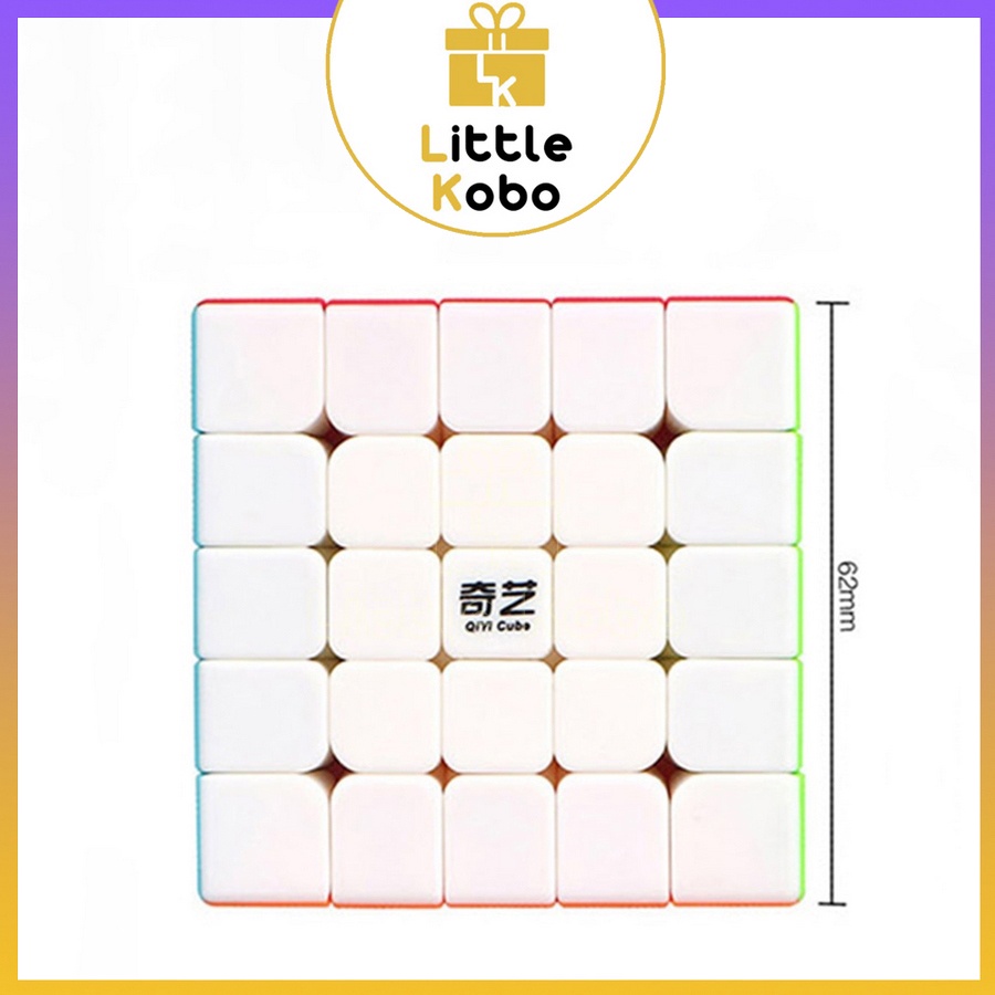 Rubik 5x5 QiYi QiZheng S Rubic 5 Tầng Khối Lập Phương Rubik Stickerless Không Viền