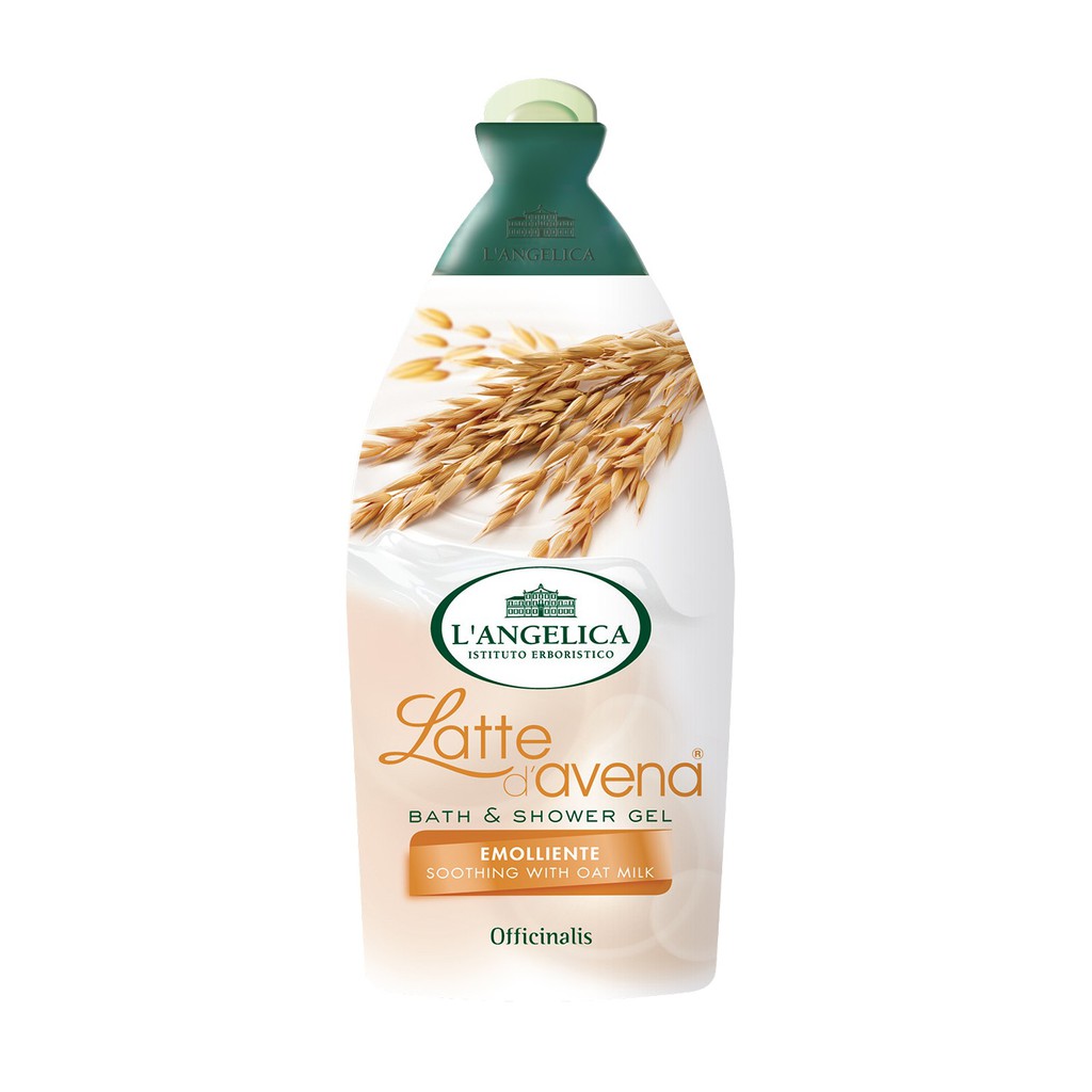 Sữa Tắm Italia L'Angelica Soothing With Oat Milk Tinh Chất Sữa Yến Mạch  500ml