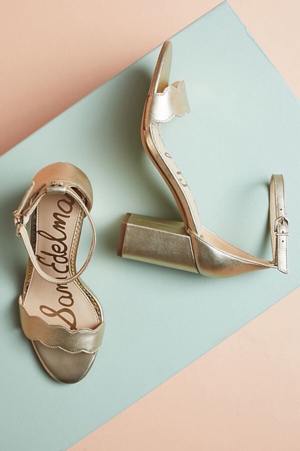 Sandal gợn sóng SAM & DELMAN