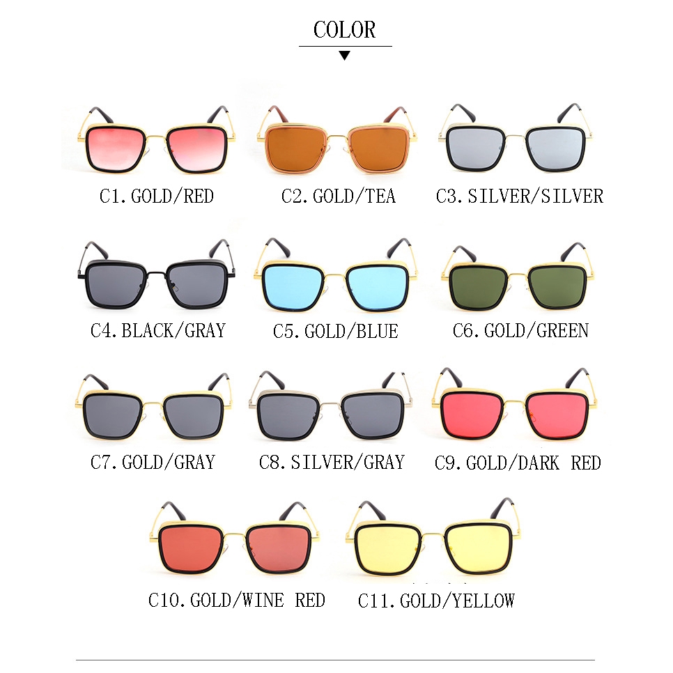 Kính mát chống tia UV thời trang dành cho nam và nữ