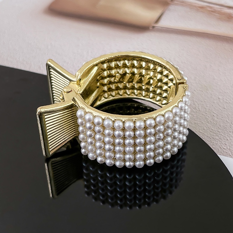 Kẹp Tóc Đuôi Ngựa Màu Vàng Thời Trang Hàn Quốc