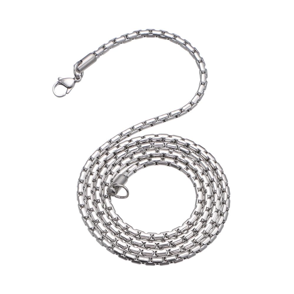 SOFTNESS Vòng cổ Inox Phong Cách Hip Hop Cá Tính Dành Cho Nam Và Nữ