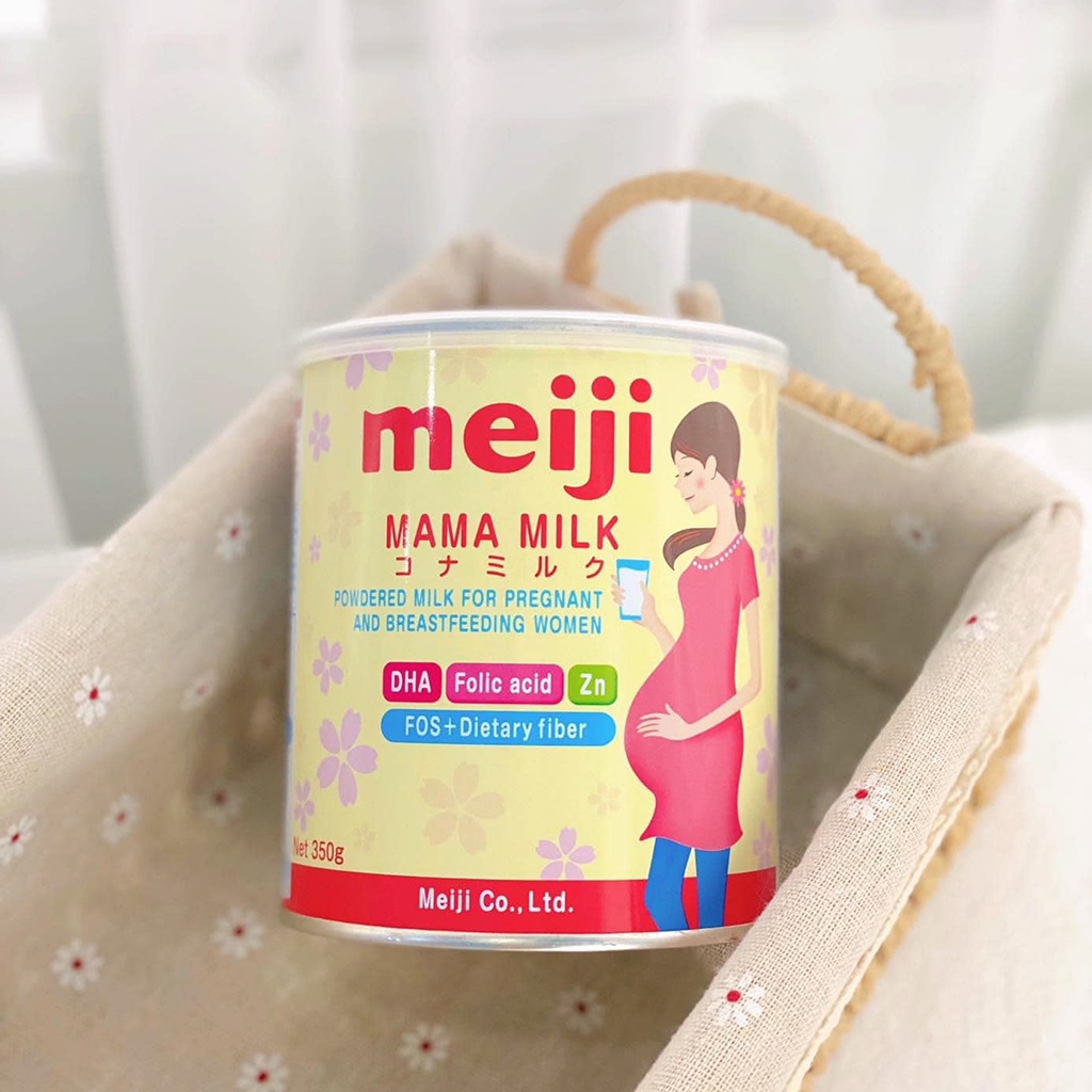 Sữa Bột Meiji Mama Milk Dành Cho Bà Bầu Mang Thai (Hộp 350g)