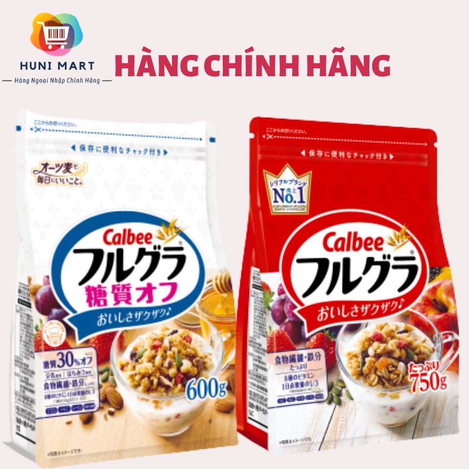 [DATE MỚI NHẤT] NGŨ CỐC CALBEE NHẬT