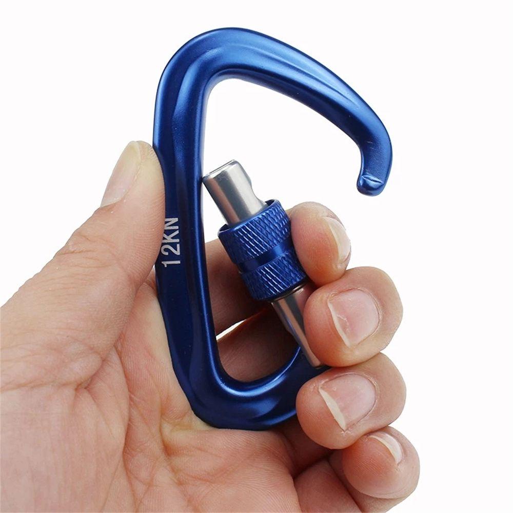Móc Khóa Carabiner 12KN Đa Năng Hỗ Trợ Leo Núi TAYLOR1