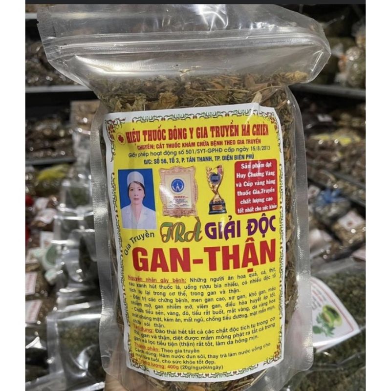 TRÀ GIẢI ĐỘC GAN THẬN GÓI 400G