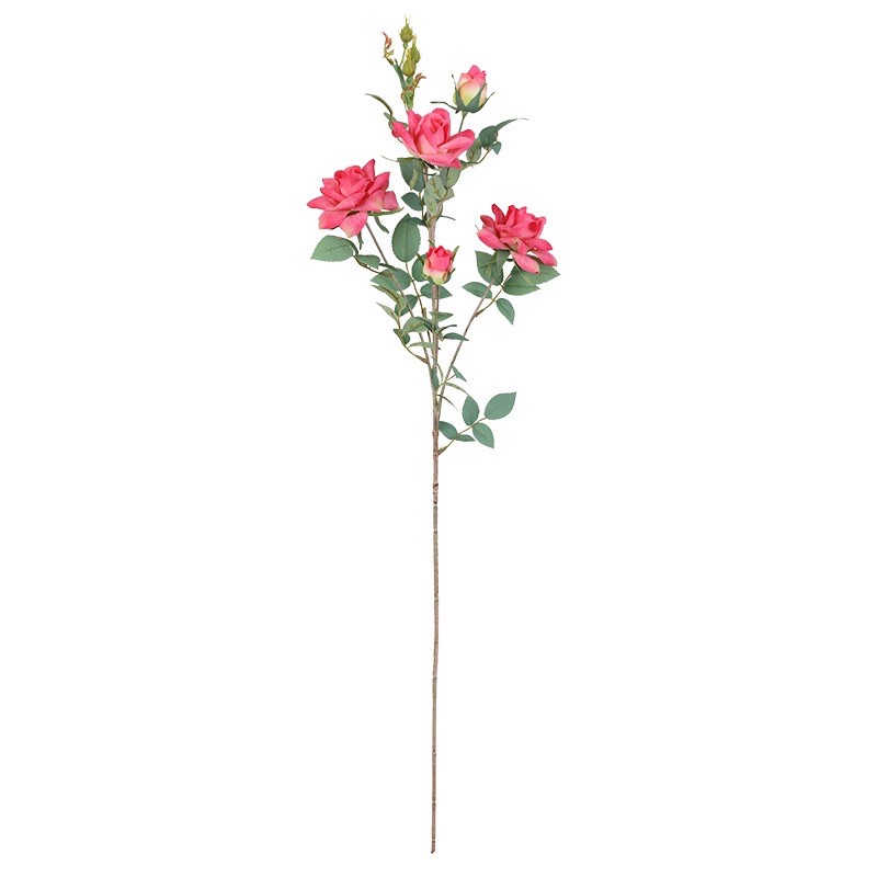 Cành hoa hồng kim cương 5 bông (Hoa giả)