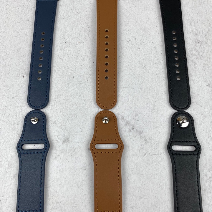 Dây Da cho Apple Watch Nhiều Màu, Chất Liệu Da Cao Cấp - Mã TZAS710