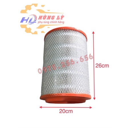 Lọc Gió 2026 Lọc Gió HD3T5 đẹp 2 đầu thủng phụ tùng ô tô phụ tùng Hùng Lỳ