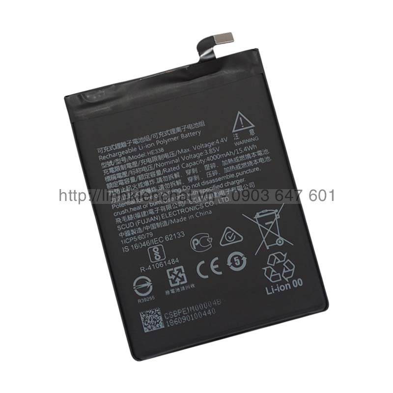 Pin Nokia 2 TA1029 TA-1029 4000mAh Zin - Hàng nhập Khẩu