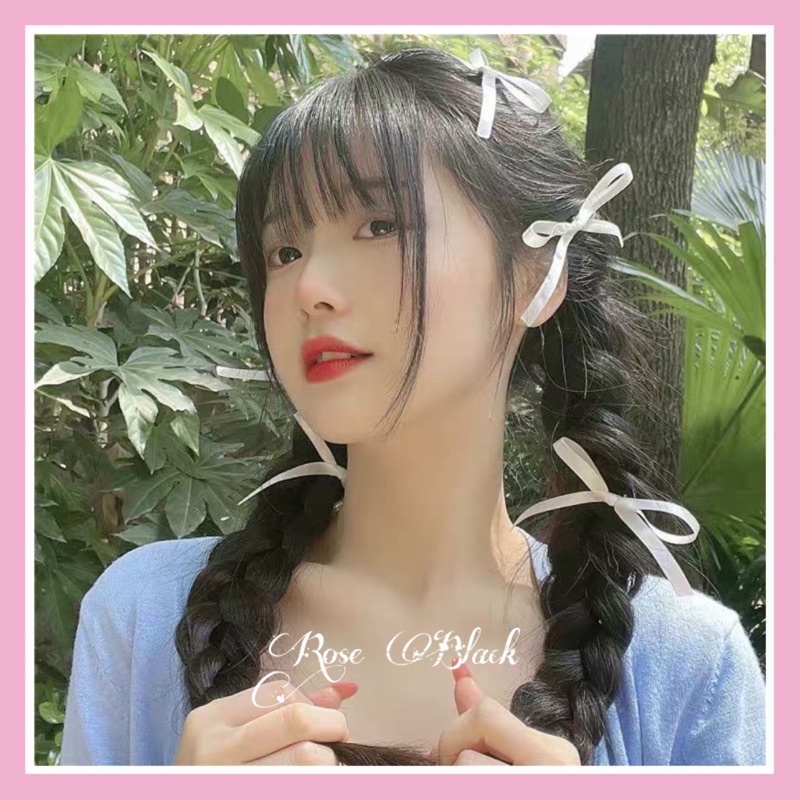 Sét 6 nơ mảnh cài tóc cosplay lolita chụp ảnh nghệ thuật mã KG-63