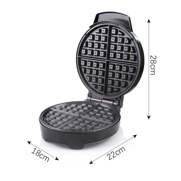 [Mã 155ELSALE giảm 7% đơn 300K] Máy làm bánh kẹp tổ ong, nướng bánh waffle Helmut