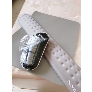 Combo Bộ Lót Chuột Silicon + Đệm Kê Bàn Phím Chống Mỏi Cổ Tay Boona 3D Mouse Pad