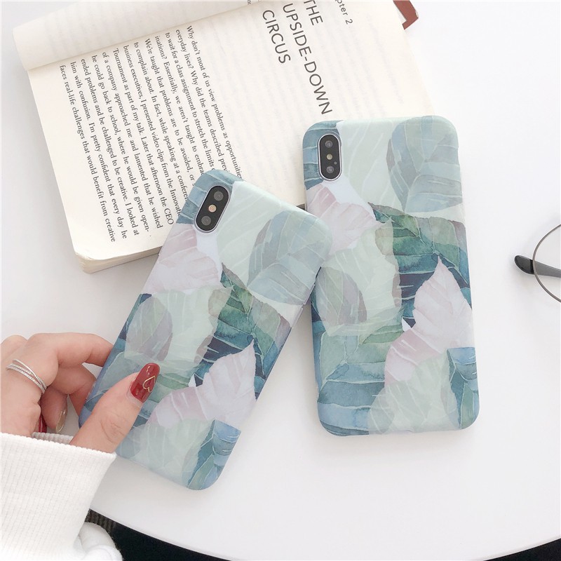 Ốp lưng iphone Green Leaf 5/5s/6/6plus/6s/6s plus/6/7/7plus/8/8plus/x/xs/xs max/11/11 pro/11 promax/samsung – Shin Case | BigBuy360 - bigbuy360.vn