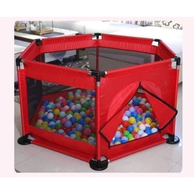 nhà bóng kèm 100 quả bóng