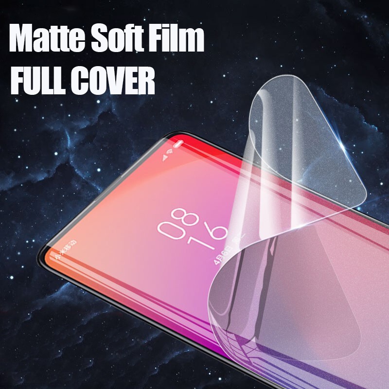 Phim bảo vệ màn hình trước PPF hydrogel Chống Vân Tay cho Xiaomi Mi Redmi Note 8 7 9 Pro 9s 7a 8a 6 K30 9t Pocophone F1 F2 X2