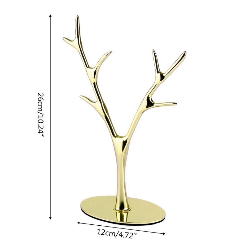 Giá Đỡ Trưng Bày Trang Sức Hình Cây Độc Đáo Tiện Dụng Cho Nữ