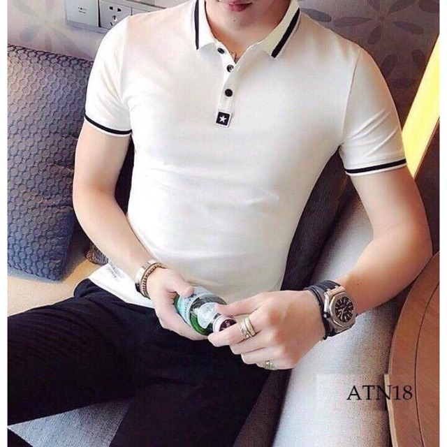 áo thun nam cổ trụ cao cấp