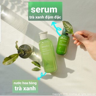 Nước Hoa Hồng Trà Xanh Cho Da Hỗn Hợp Innisfree Green Tea Balancing Skin Ex. 200ml