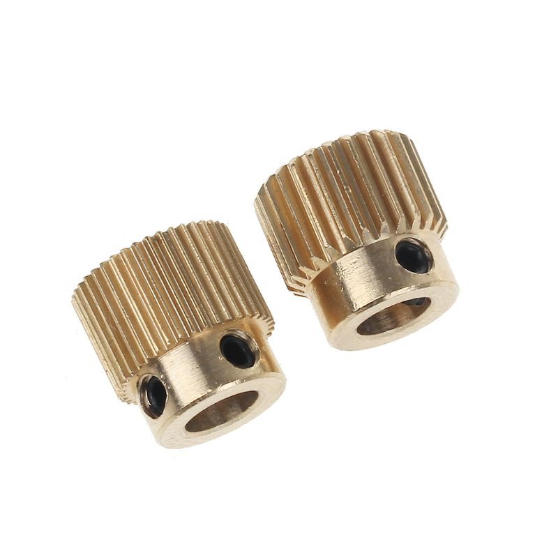 Set 2 Bánh Răng Mk7 Mk8 26 / 40 Răng Đồng Thau Chuyên Dụng Cho Máy In 3d Anet Ender Cr-10