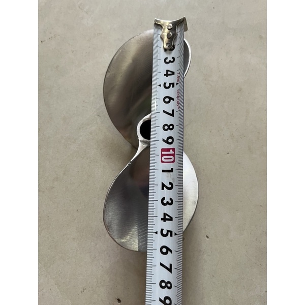 Chân vịt inox AB 6hp 6.5hp trơn mỹ chân vịt 2 cánh máy xăng inox 304