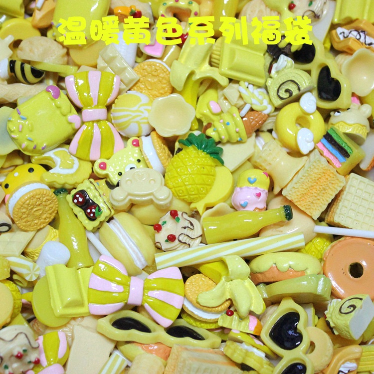 Set 30 Viên Đất Sét Đồ Chơi Nhiều Màu Sắc Dùng Để Trang Trí Đồ Chơi Slime Hoặc Điện Thoại