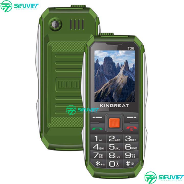 ĐIỆN THOẠI KINGREAT T36 2 SIM NHỎ GỌN